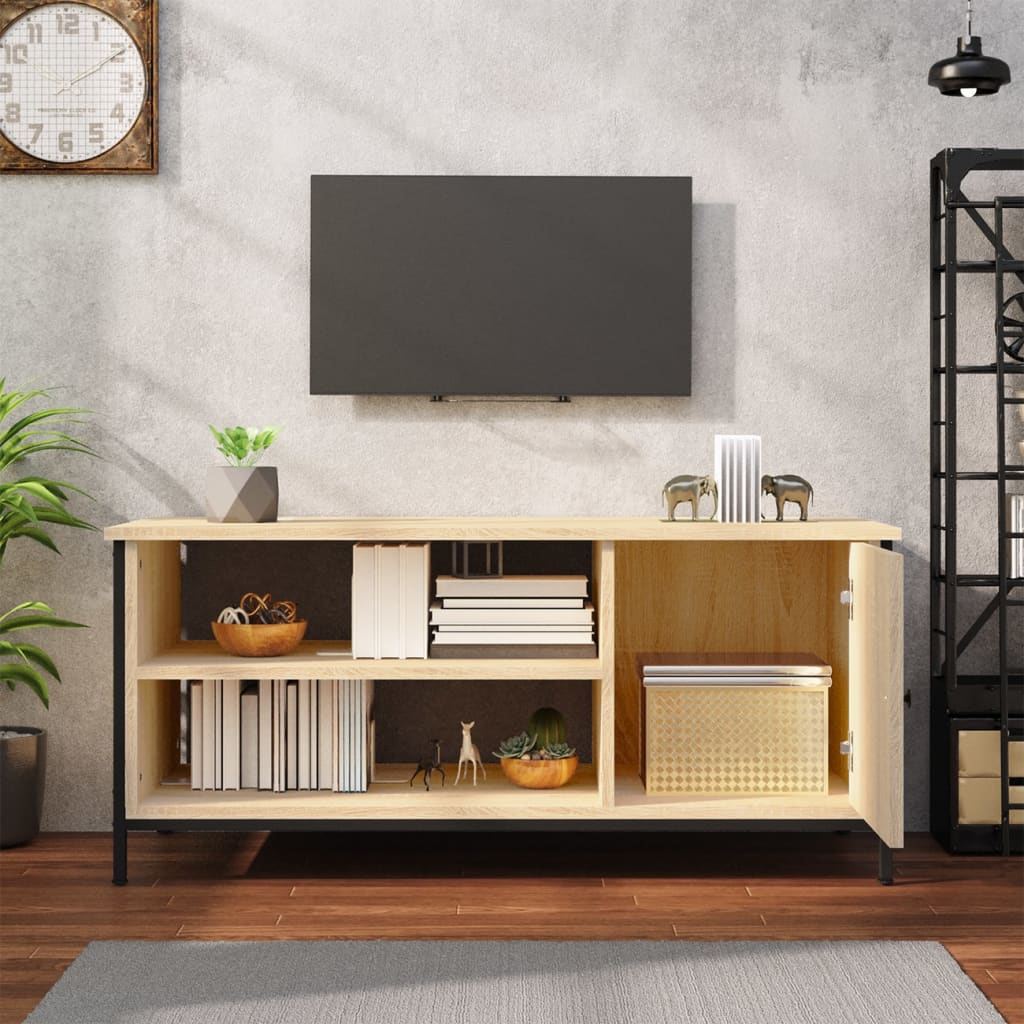 TV ormarić boja hrasta 100x40x45 cm od konstruiranog drva
