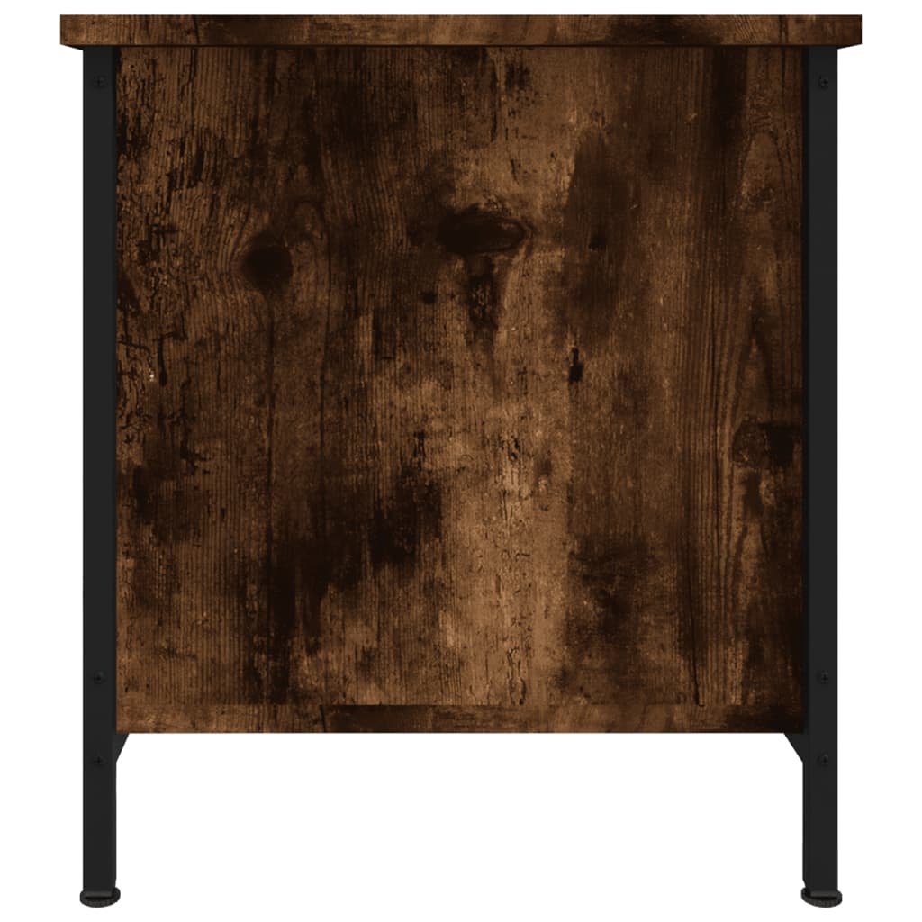 TV ormarić boja dimljenog hrasta 100x40x45 cm konstruirano drvo