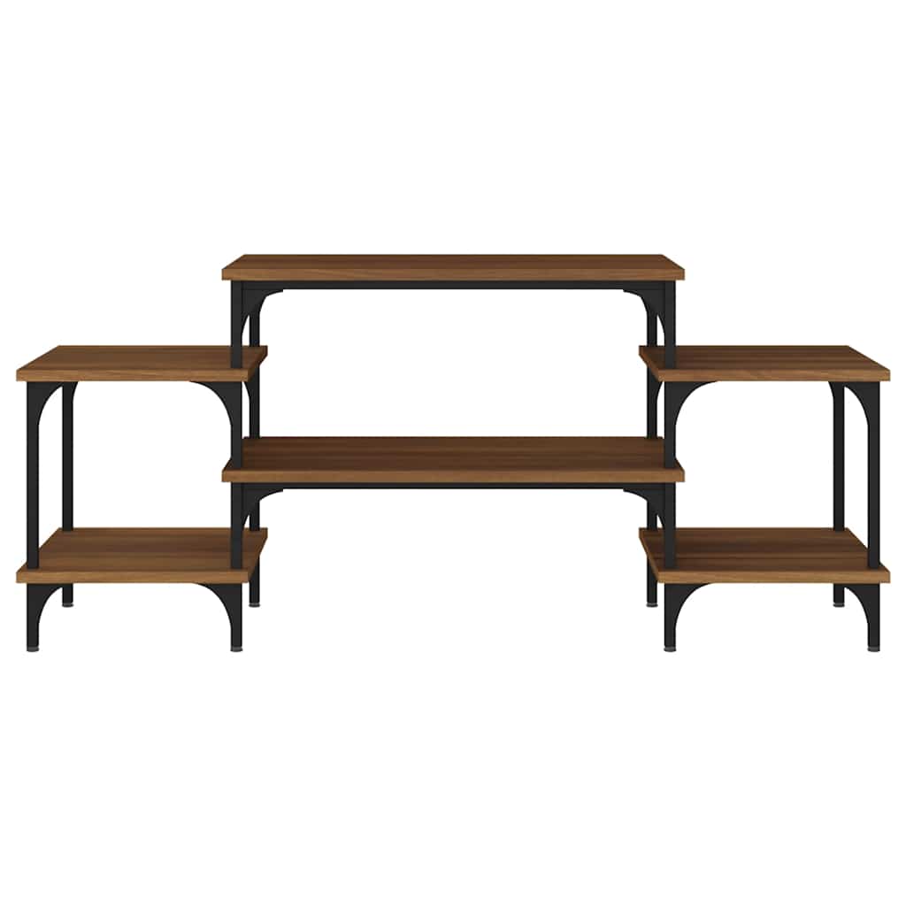 TV ormarić boja smeđeg hrasta 117x35x52 cm konstruirano drvo