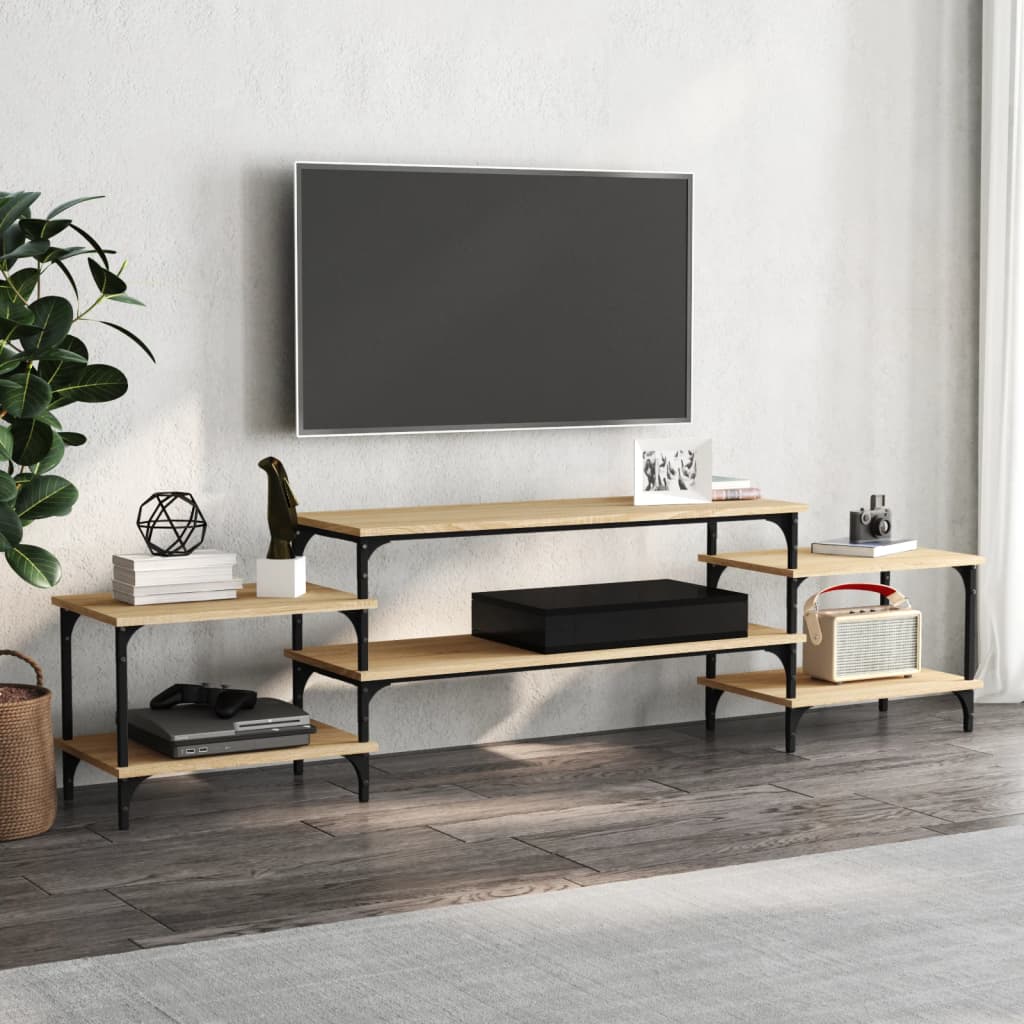 TV ormarić boja hrasta sonome 197x35x52 cm konstruirano drvo