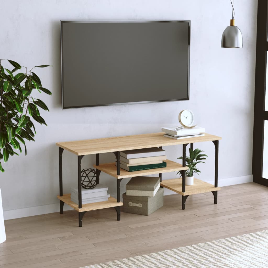 TV ormarić boja hrasta sonome 102x35x45,5 cm konstruirano drvo