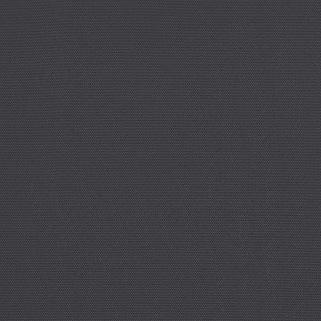 Vrtni suncobran s drvenim stupom crni 196 x 231 cm