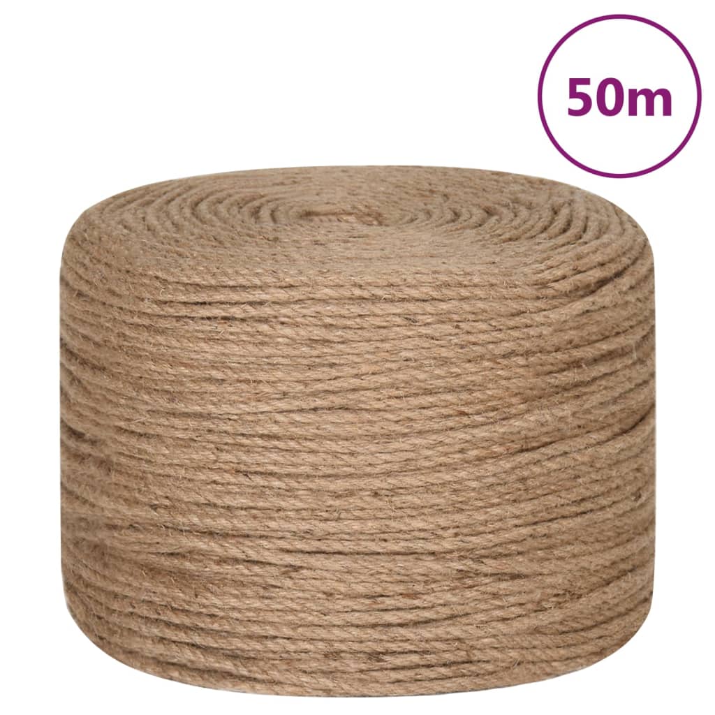 Uže od jute dužina 50 m debljina 4 mm