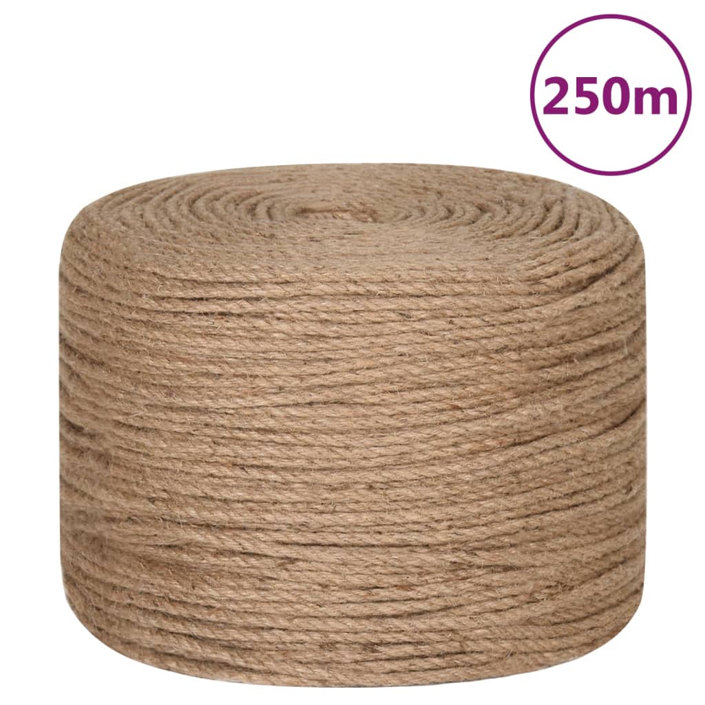 Uže od jute dužina 250 m debljina 6 mm