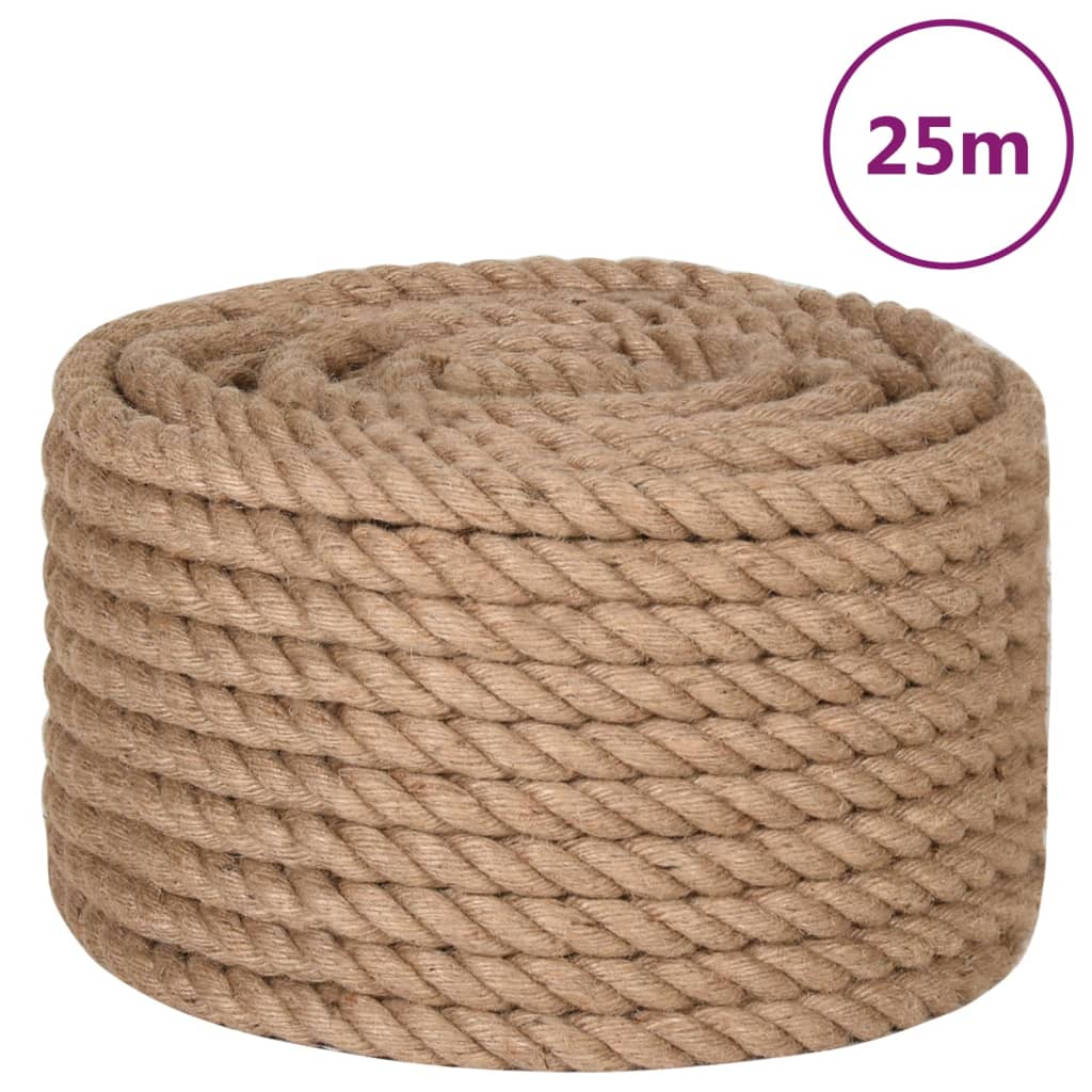 Uže od jute dužina 25 m debljina 24 mm