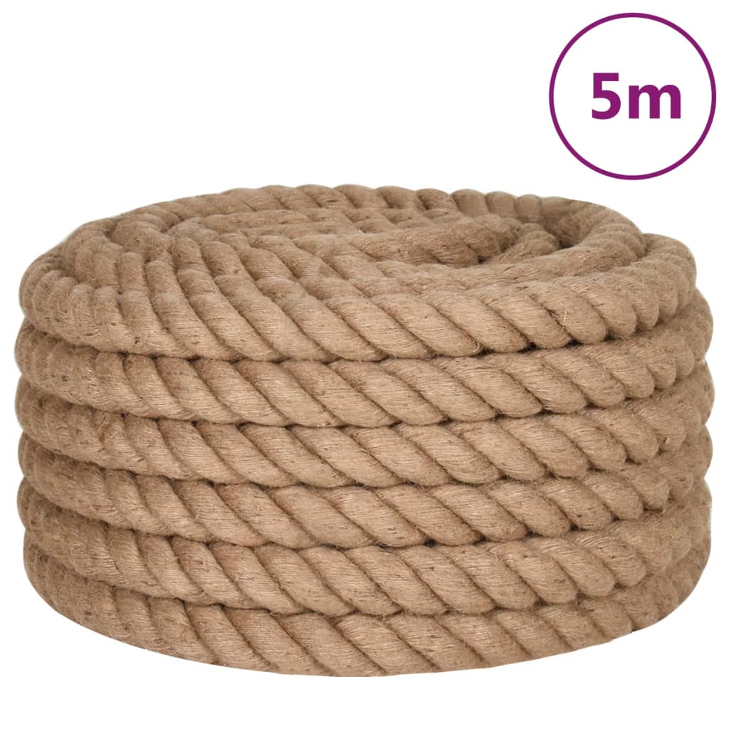 Uže od jute dužina 5 m debljina 36 mm