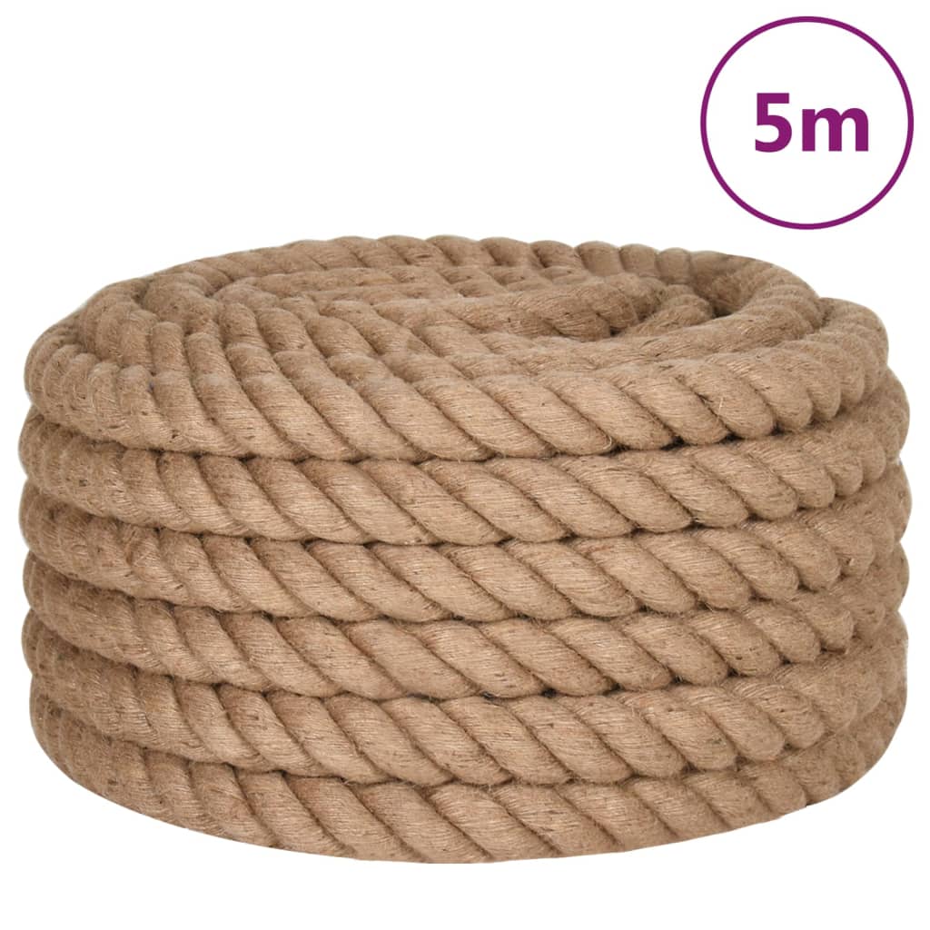Uže od jute dužina 5 m debljina 60 mm
