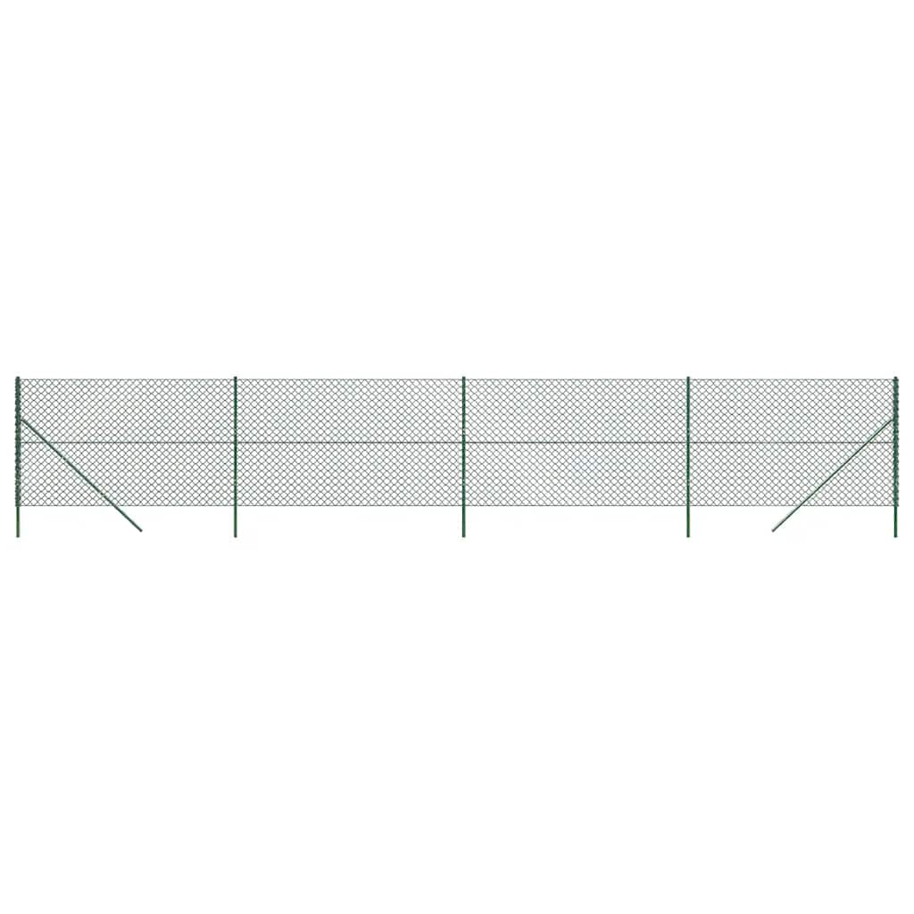 Žičana ograda zelena 1,4 x 10 m