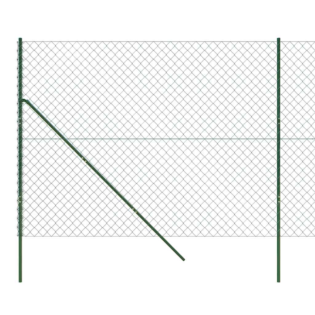 Žičana ograda zelena 1,6 x 25 m