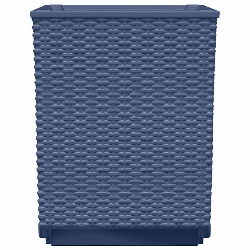 Sadilice 4 kom plava siva 30 x 30 x 37 cm od polipropilena