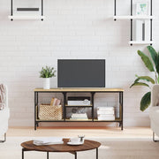 TV ormarić boja hrasta sonome 100x35x45 cm od drva i željeza
