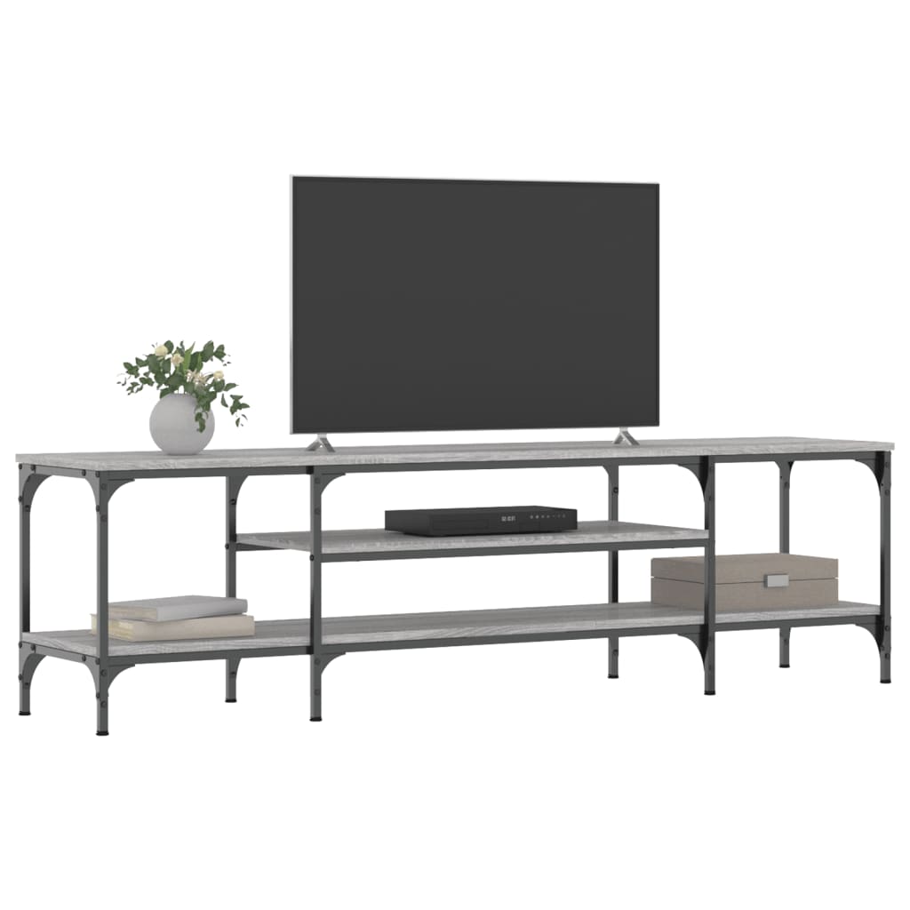 TV ormarić boja hrasta sonome 161x35x45 cm od drva i željeza