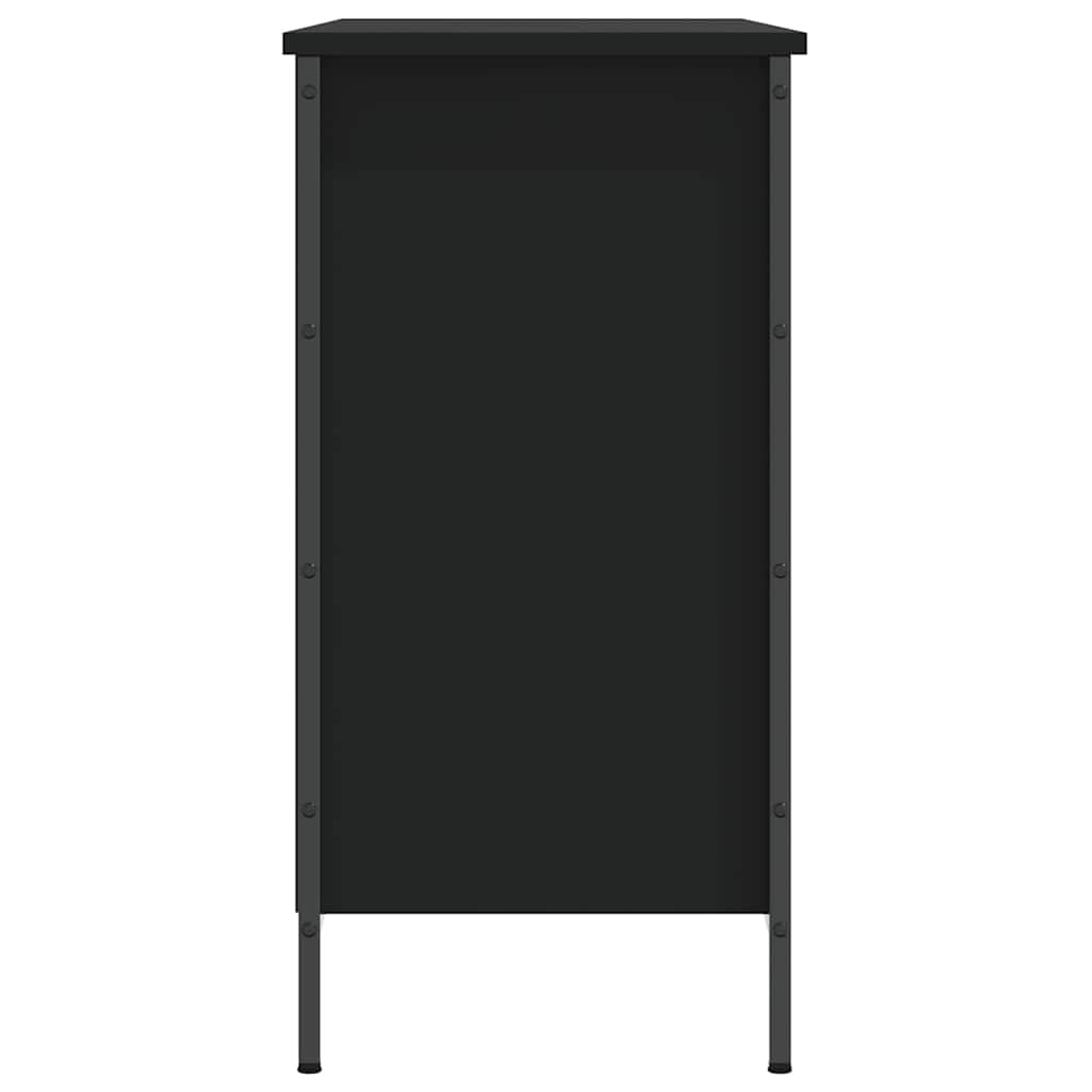 Ormarić za cipele crni 100 x 35 x 70 cm od konstruiranog drva