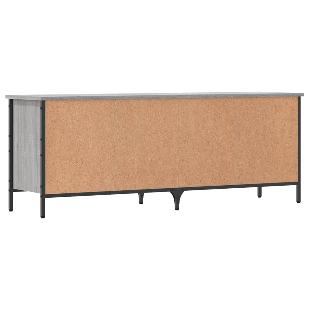 Ormarić za cipele boja hrasta 131x35x50 cm konstruirano drvo