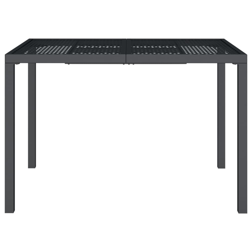 Vrtni stol antracit 110x80x72 cm čelični