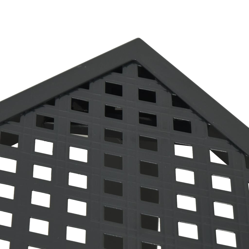 Vrtni stol antracit 110x80x72 cm čelični