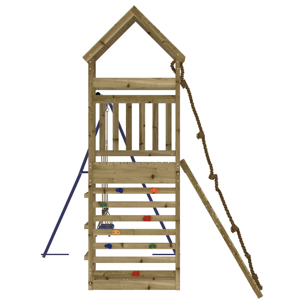 Vanjski set za igru od impregnirane borovine