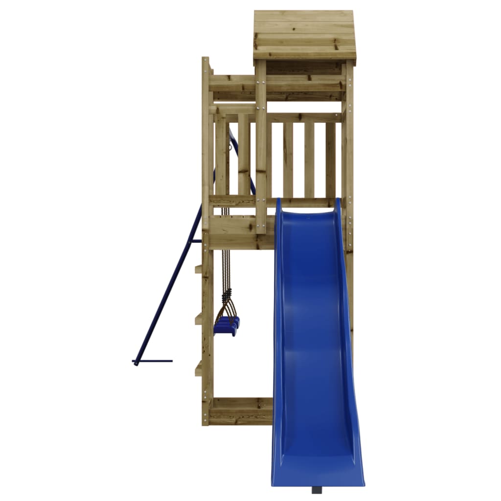Vanjski set za igru od impregnirane borovine