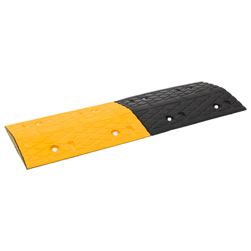 Uspornik 5 kom žuto-crni 97 x 32,5 x 4 cm gumeni
