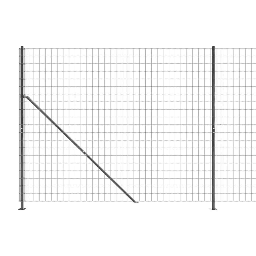 Ograda od žičane mreže s prirubnicom antracit 2 x 25 m