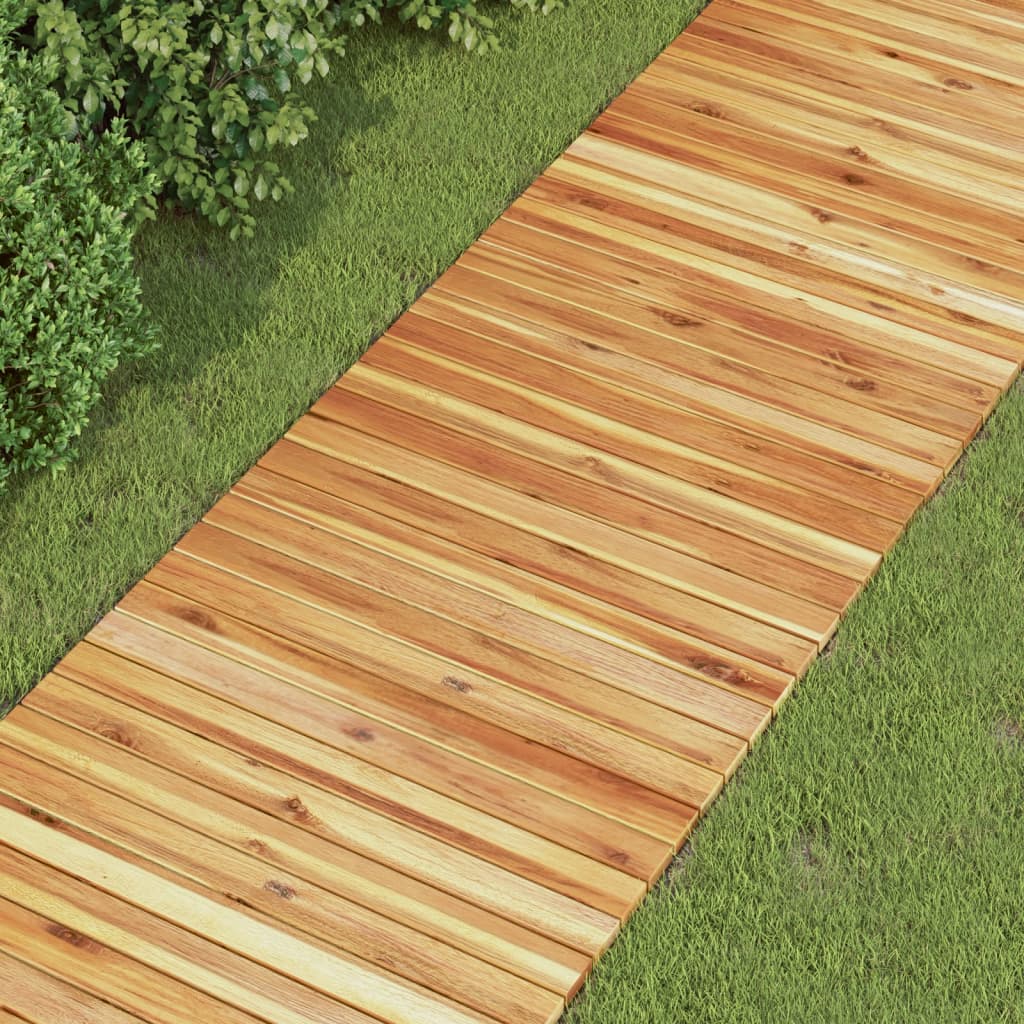 Vrtna staza 200 x 50 cm od masivnog bagremovog drva