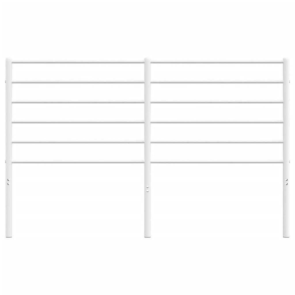 Metalno zamjensko uzglavlje bijelo 120 cm
