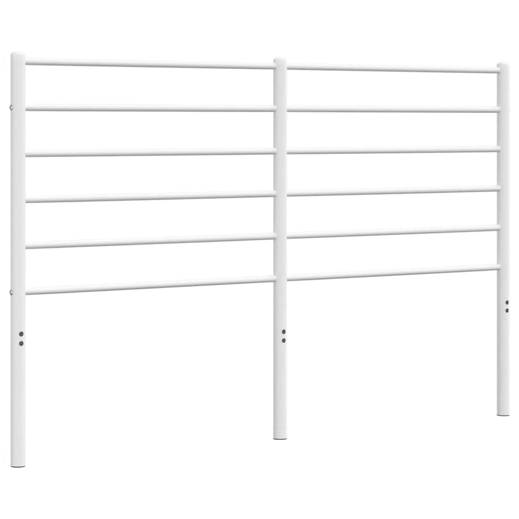 Metalno zamjensko uzglavlje bijelo 150 cm
