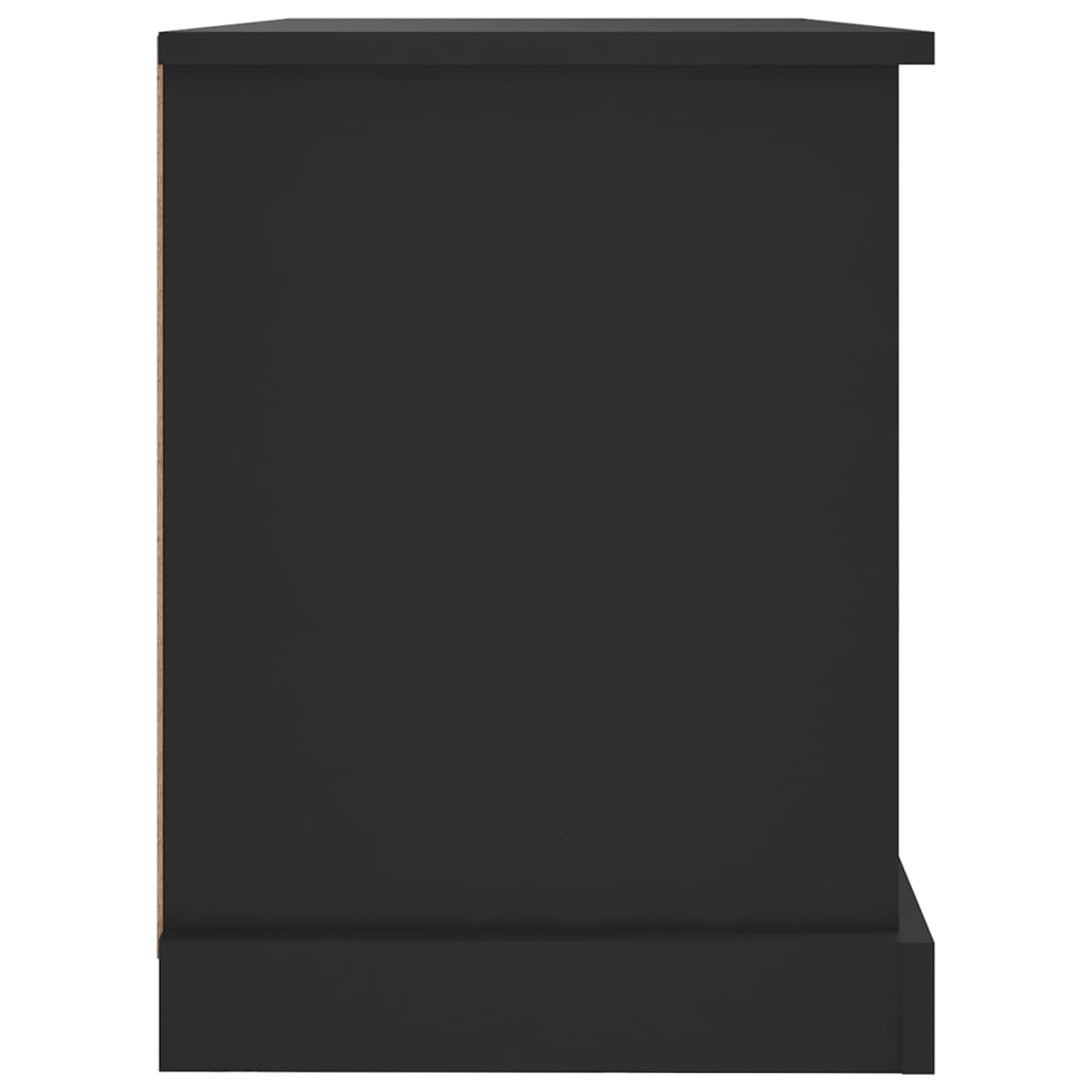 TV ormarić crni 73x35,5x47,5 cm od konstruiranog drva