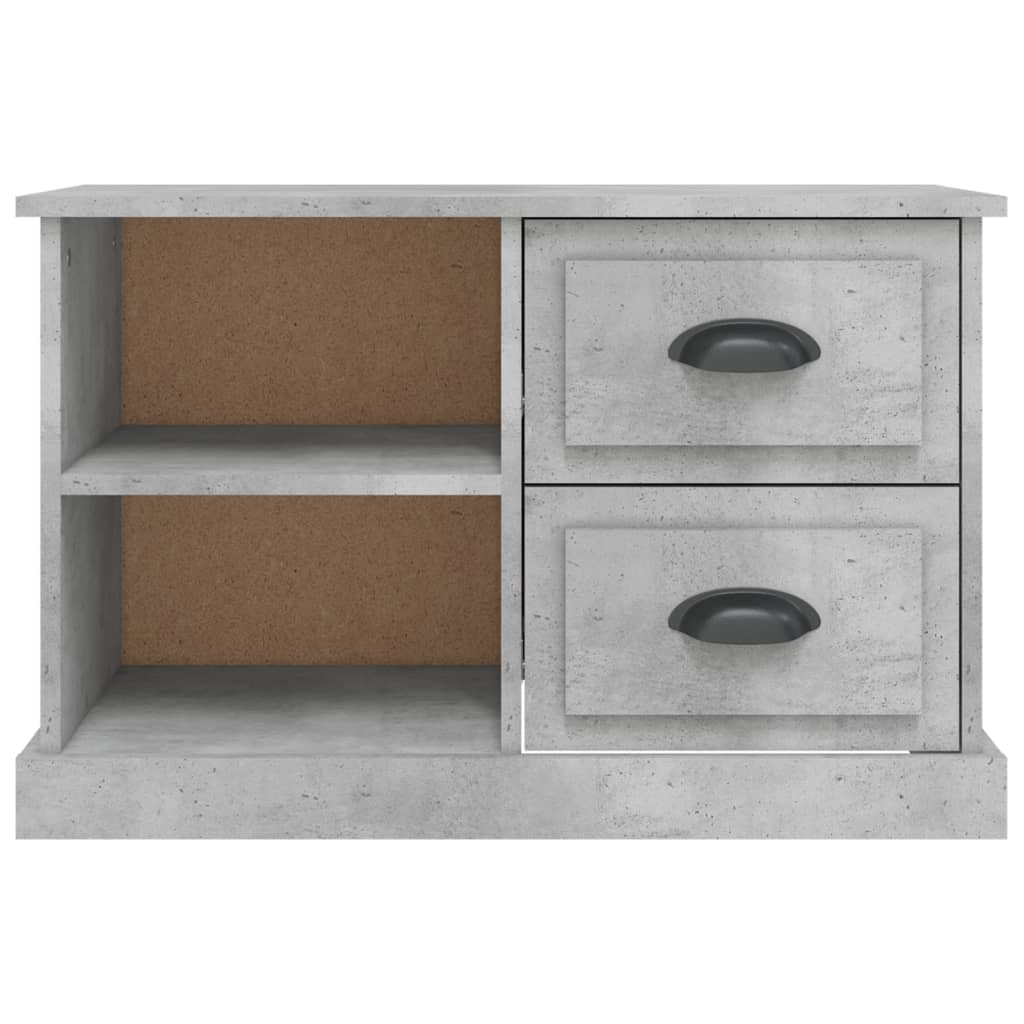 TV ormarić boja betona 73x35,5x47,5 cm konstruirano drvo
