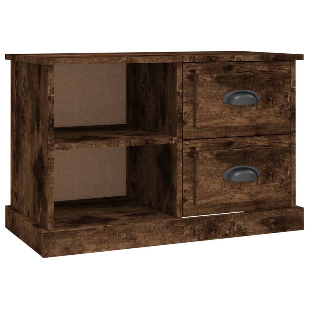 TV ormarić boja dimljenog hrasta 73x35,5x47,5 konstruirano drvo
