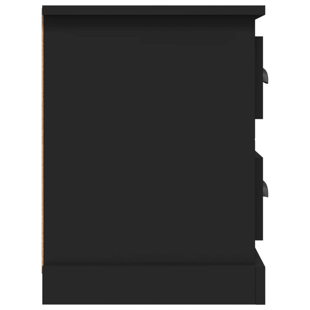 TV ormarić crni 102x35,5x47,5 cm od konstruiranog drva