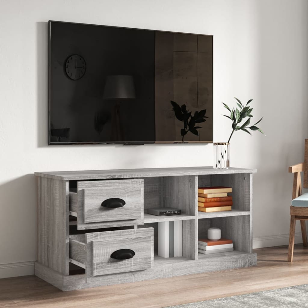 TV ormarić boja hrasta sonome 102x35,5x47,5cm konstruirano drvo