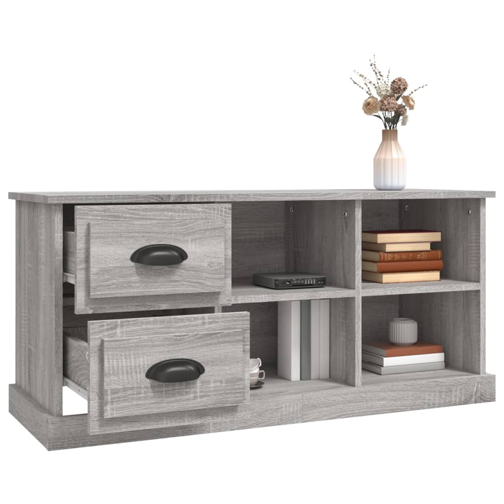 TV ormarić boja hrasta sonome 102x35,5x47,5cm konstruirano drvo