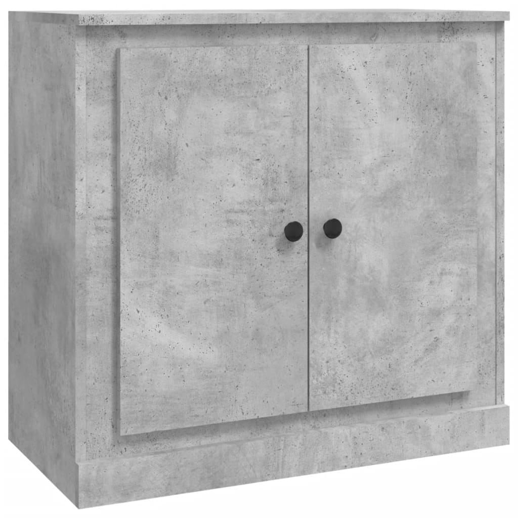 Komoda siva boja betona 70x35,5x67,5 cm od konstruiranog drva
