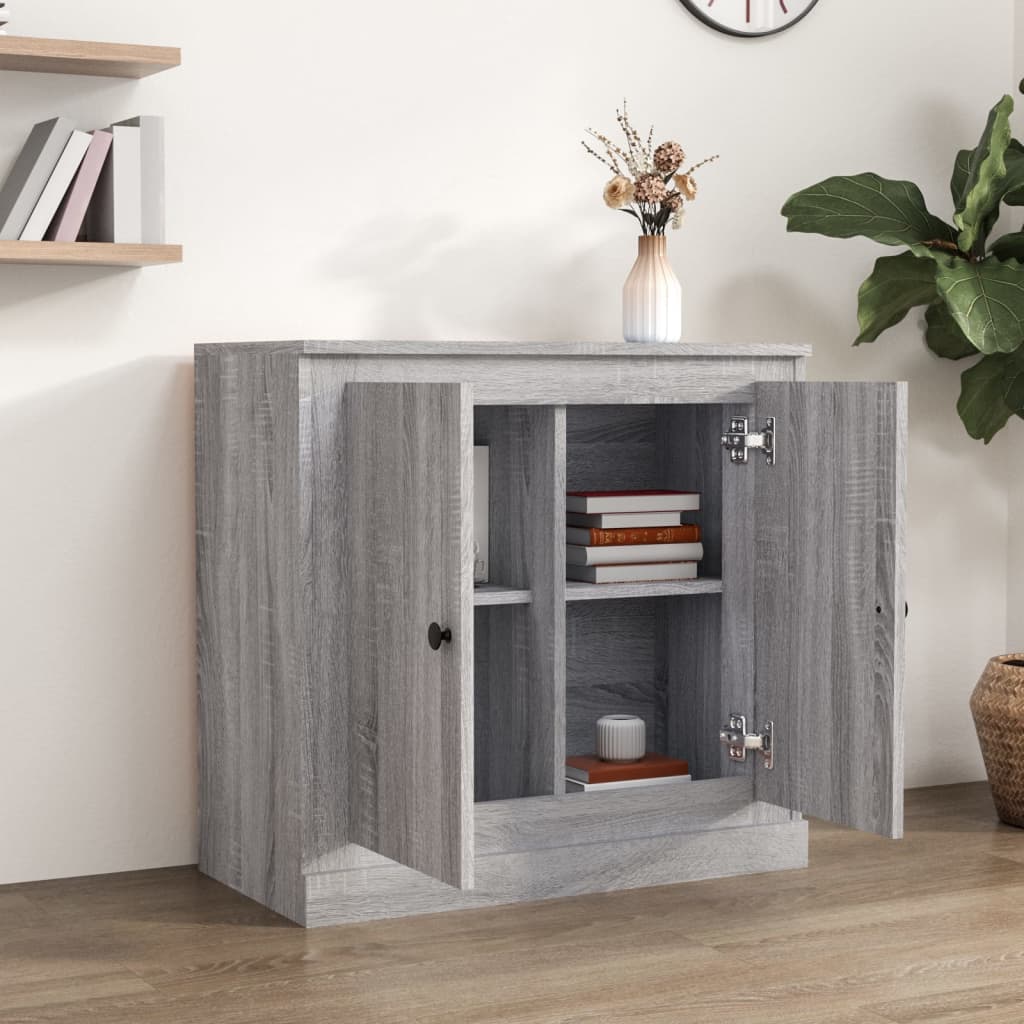 Komoda siva sonome 70x35,5x67,5 cm konstruirano drvo