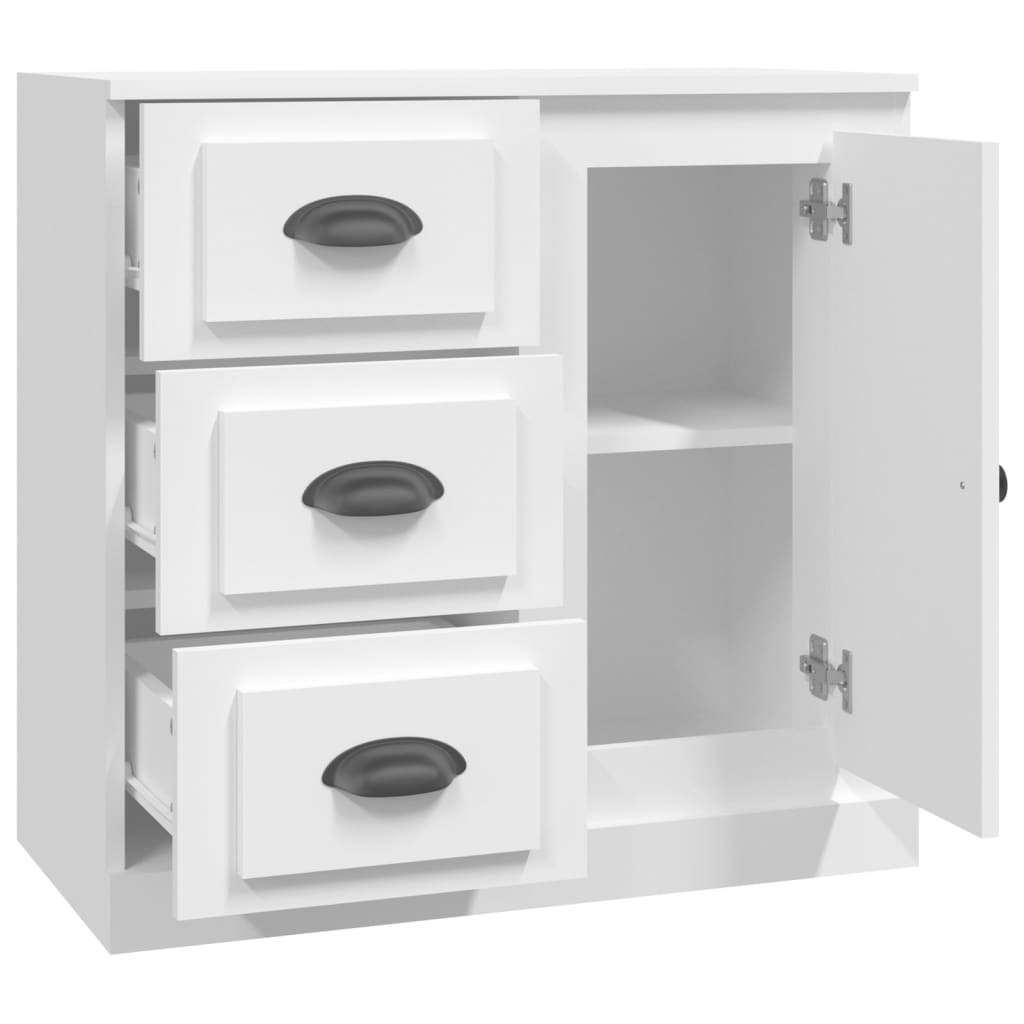 Komoda bijela 70 x 35,5 x 67,5 cm od konstruiranog drva