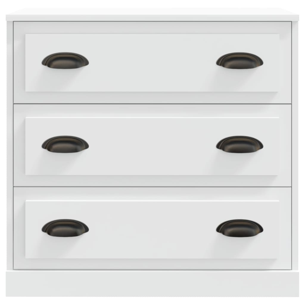 Komoda bijela 70 x 35,5 x 67,5 cm od konstruiranog drva