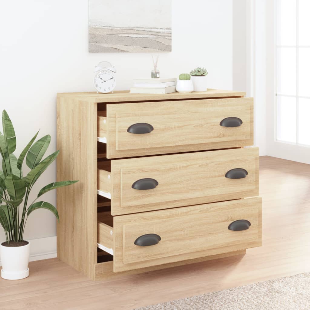 Komoda boja hrasta sonome 70x35,5x67,5 cm konstruirano drvo