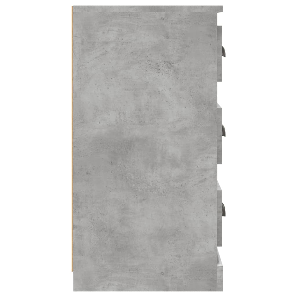 Komoda siva boja betona 70x35,5x67,5 cm od konstruiranog drva
