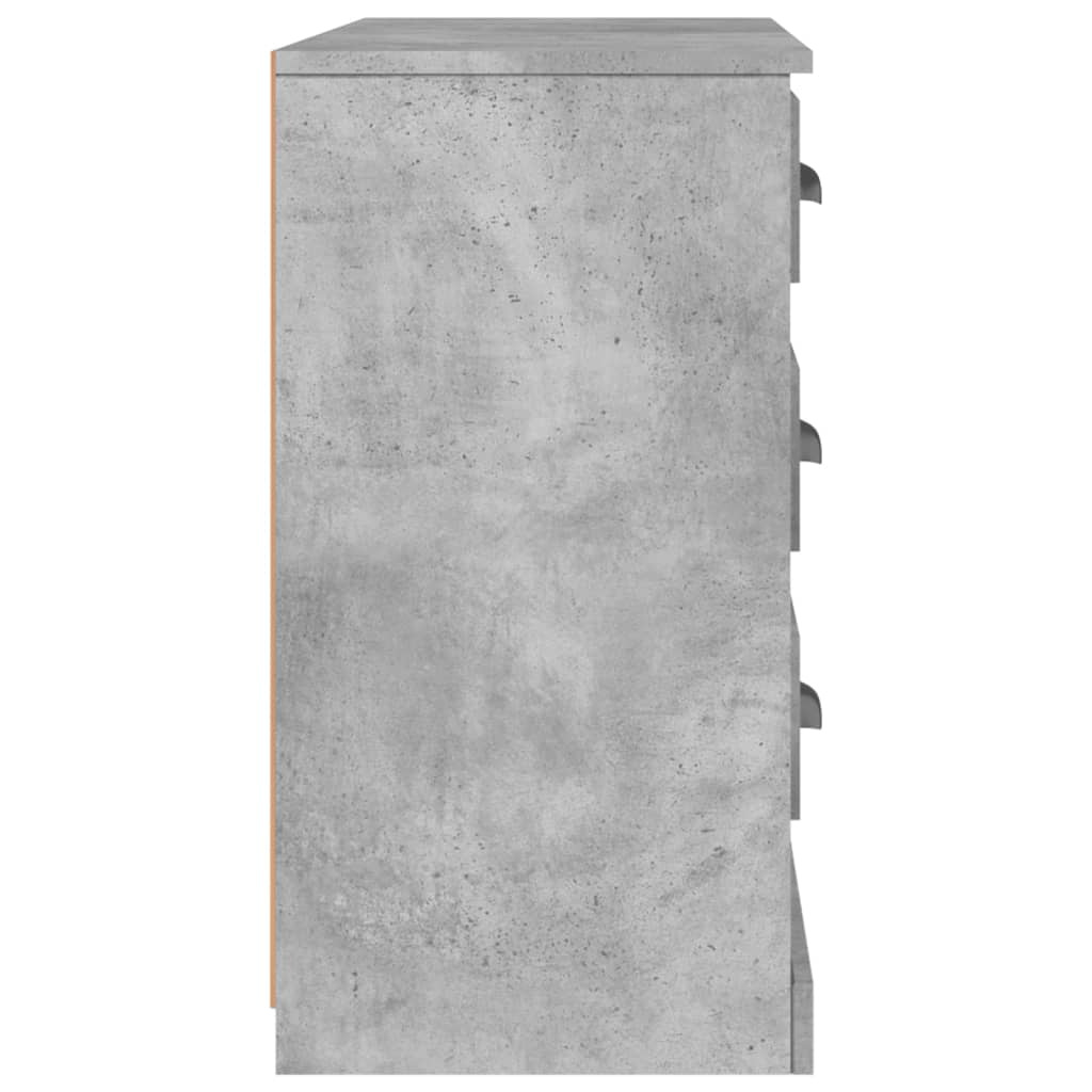 Komoda siva boja betona 104,5x35,5x67,5cm od konstruiranog drva