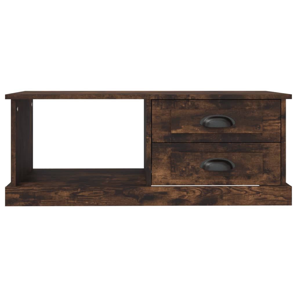 Stolić za kavu boja hrasta 90x50x35 cm konstruirano drvo