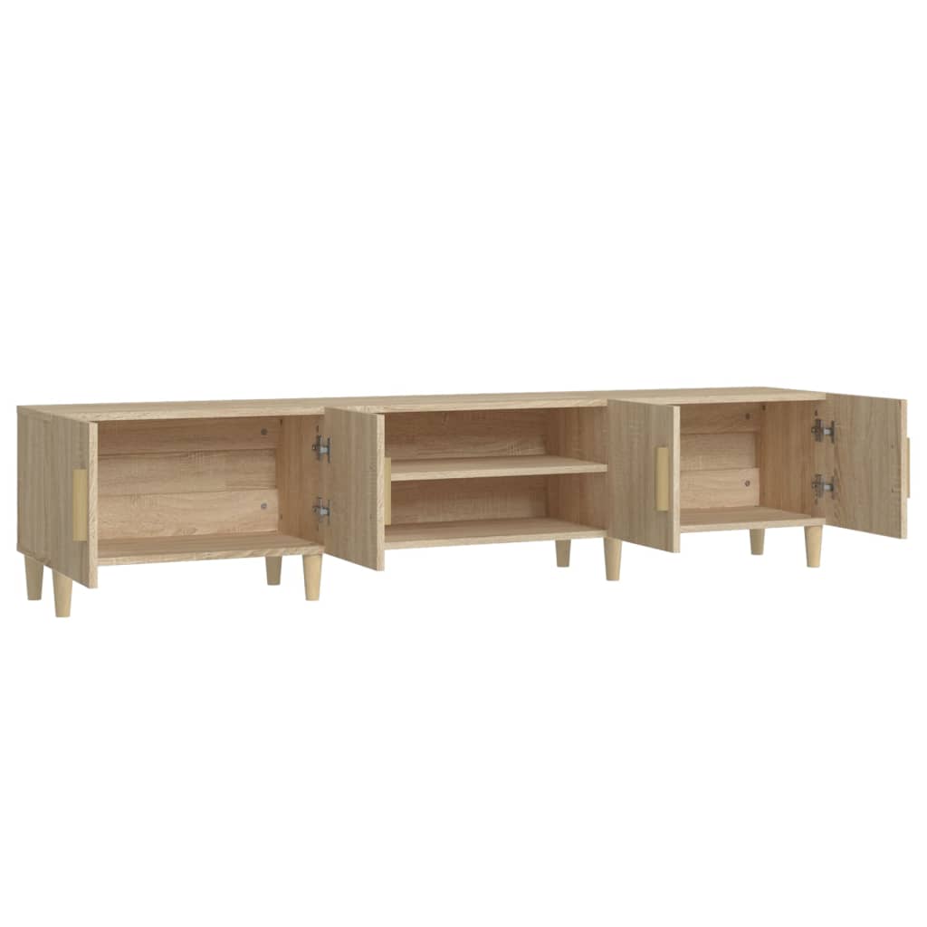 TV ormarić Sonoma hrast 180x31,5x40 cm Konstruirano drvo