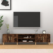 TV ormarić boja dimljenog hrasta 180x31,5x40 konstruirano drvo