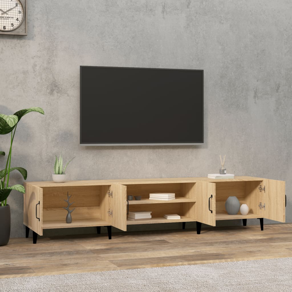 TV ormarić Sonoma hrast 180x31,5x40 cm Konstruirano drvo