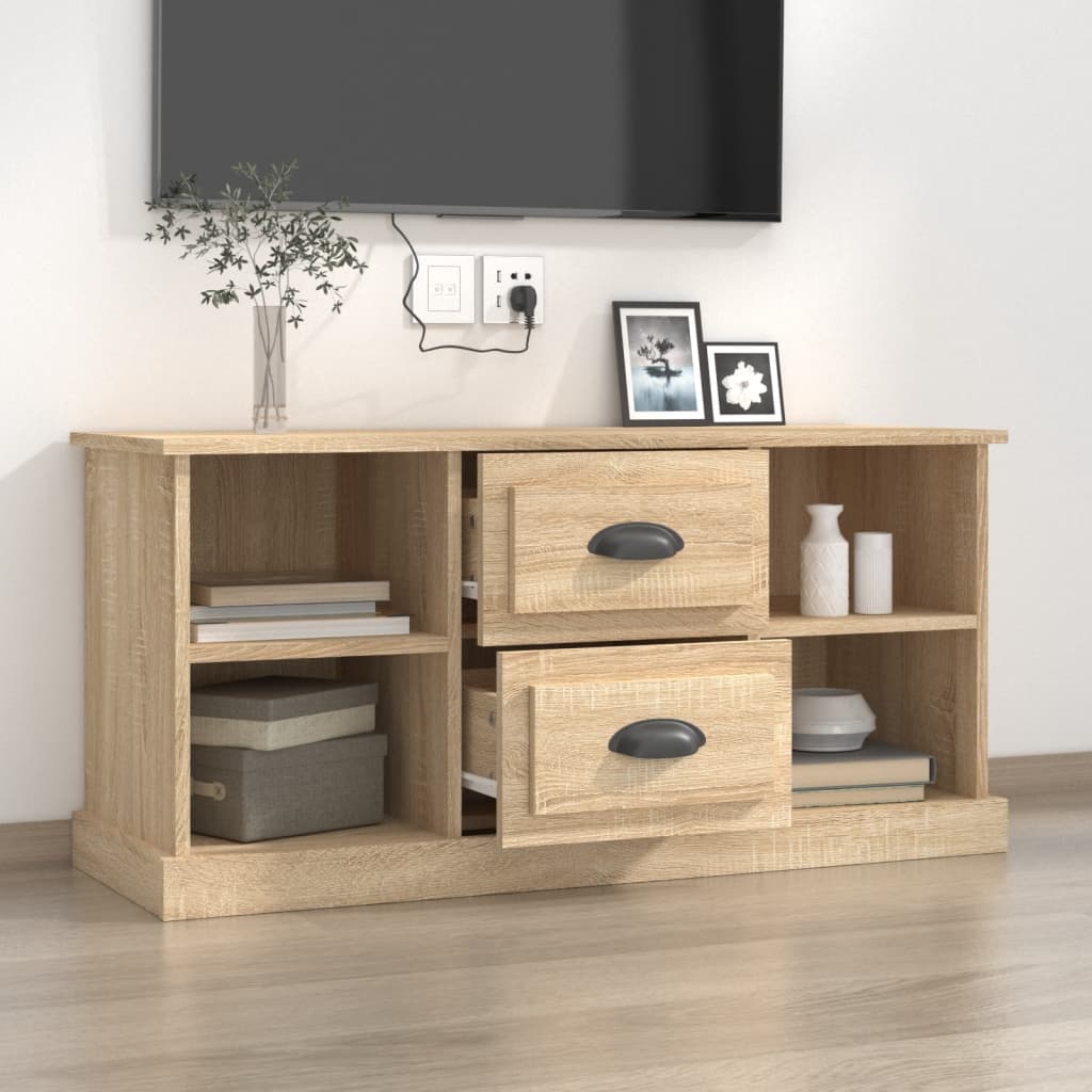 TV ormarić boja hrasta sonome 99,5x35,5x48 cm konstruirano drvo