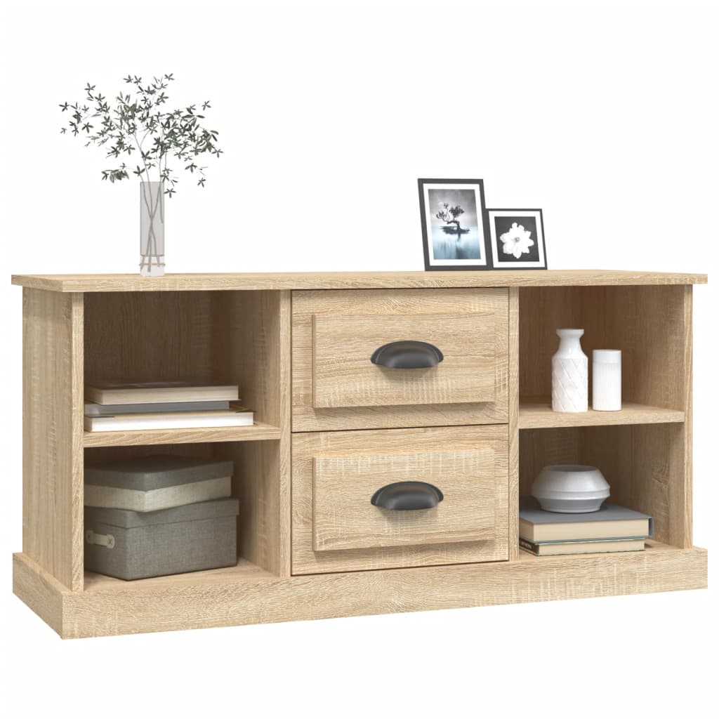 TV ormarić boja hrasta sonome 99,5x35,5x48 cm konstruirano drvo