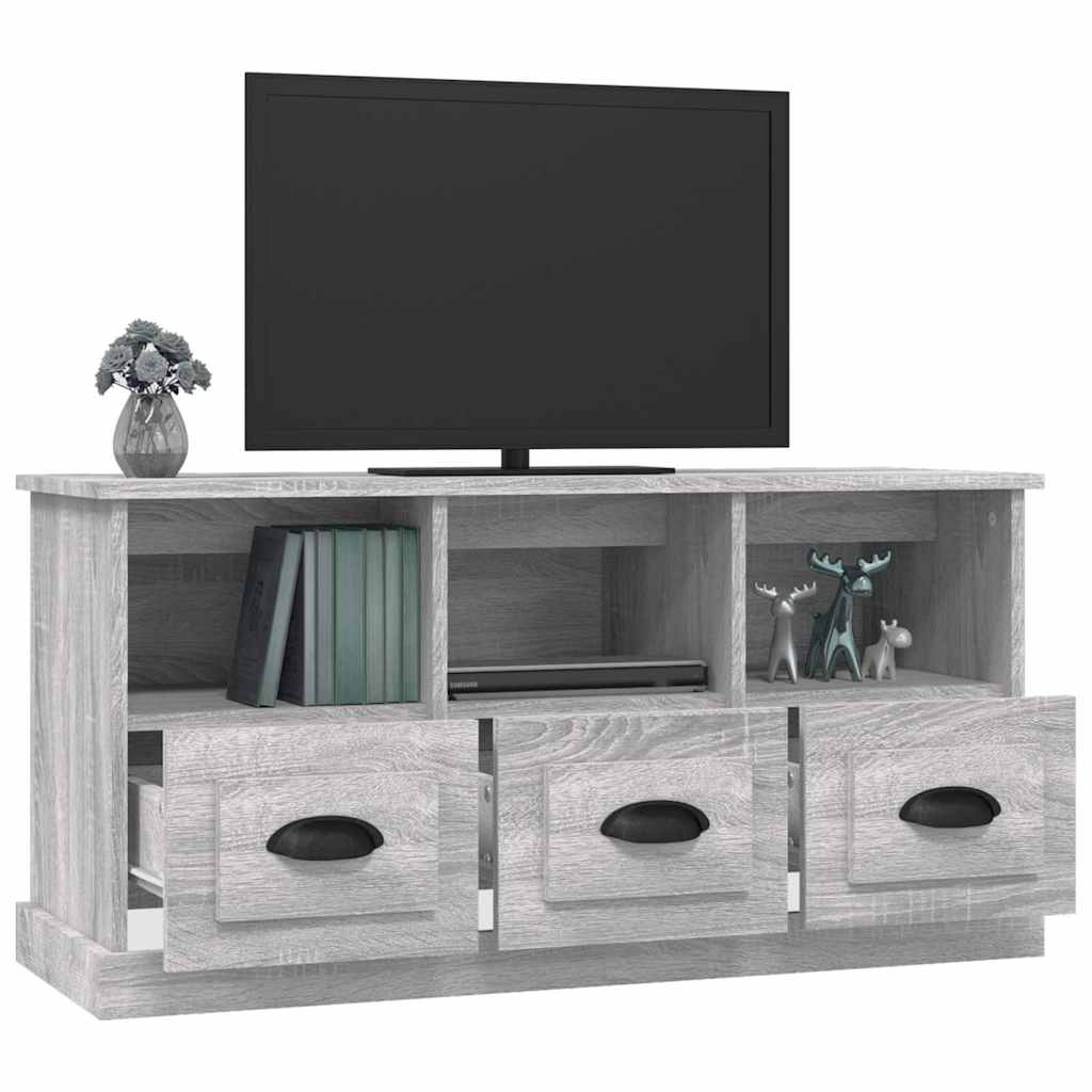 TV ormarić boja hrasta sonome 100x35x50 cm konstruirano drvo