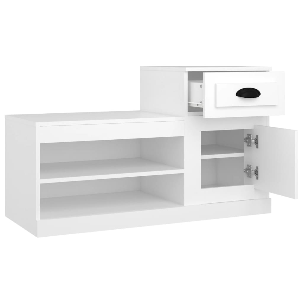 Ormarić za cipele bijeli 100 x 42 x 60 cm od konstruiranog drva