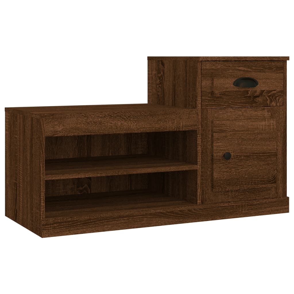 Ormarić za cipele boja hrasta 100x42x60 cm konstruirano drvo