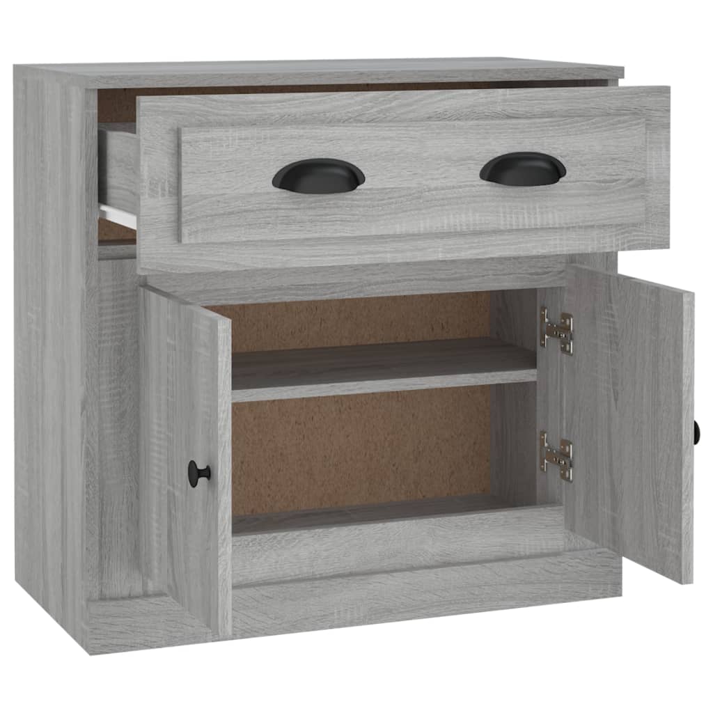 Komoda siva sonome 70x35,5x67,5 cm konstruirano drvo